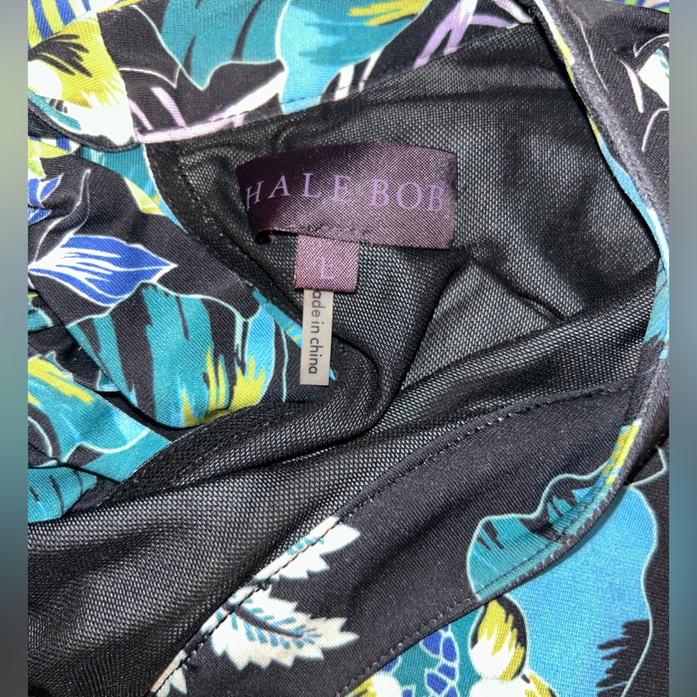 Beautiful Hale Bob Tie neck shift dress - L - Picture 5 of 5